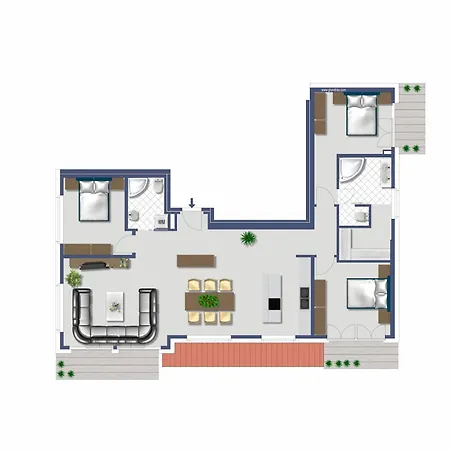 Апартаменты Casa Della Luce By Premium